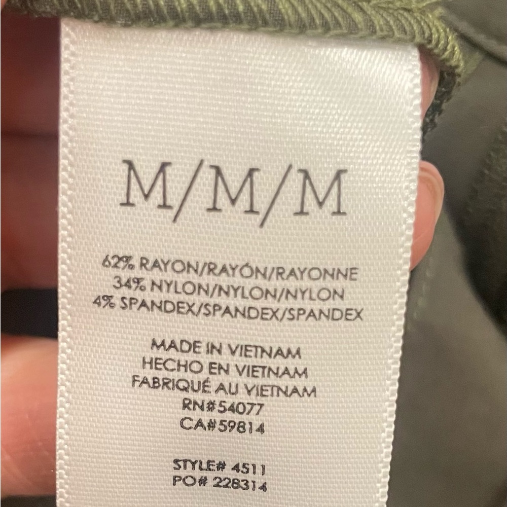 CAbi Olive Green Quantum Cargo - Picture 13 of 13